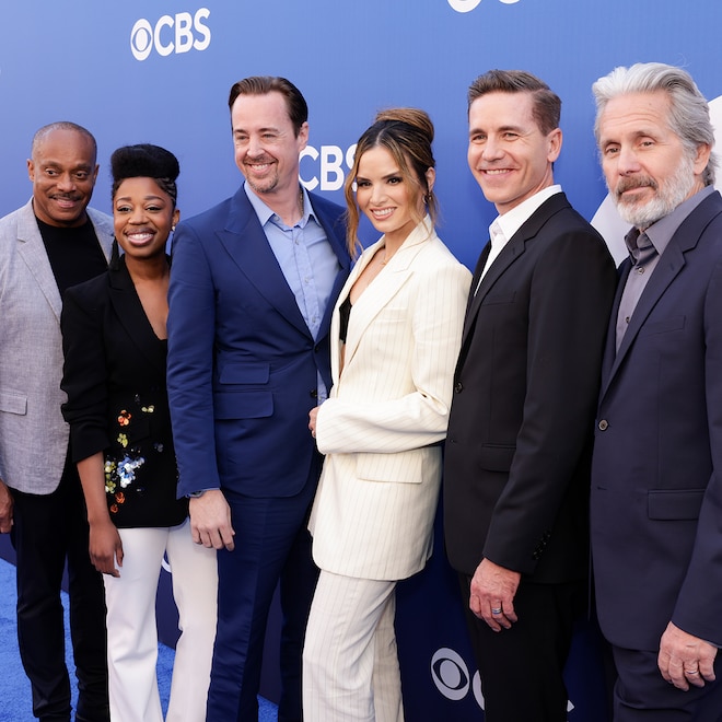 Rocky Carroll, Diona Reasonover, Sean Murray, Katrina Law, Brian Dietzan and Gary Cole from 'NCIS